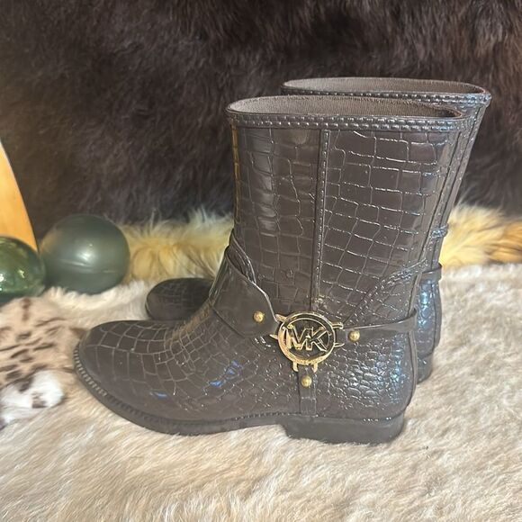 Michael Kors rubber boots 6 (3200) - Picture 4 of 6